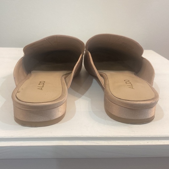 🔥5/$20🔥 Aldo Pink Satin Mules with Gems - Picture 8 of 16